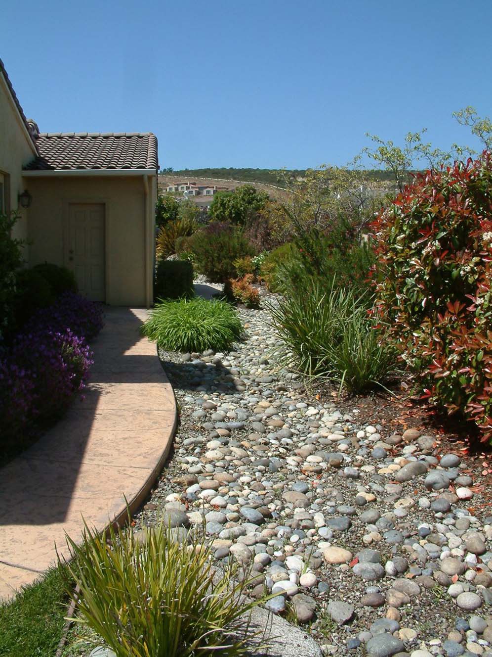 River Rocks and Pathway