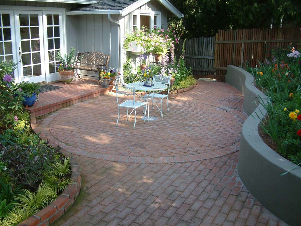 Cute Brick Patio