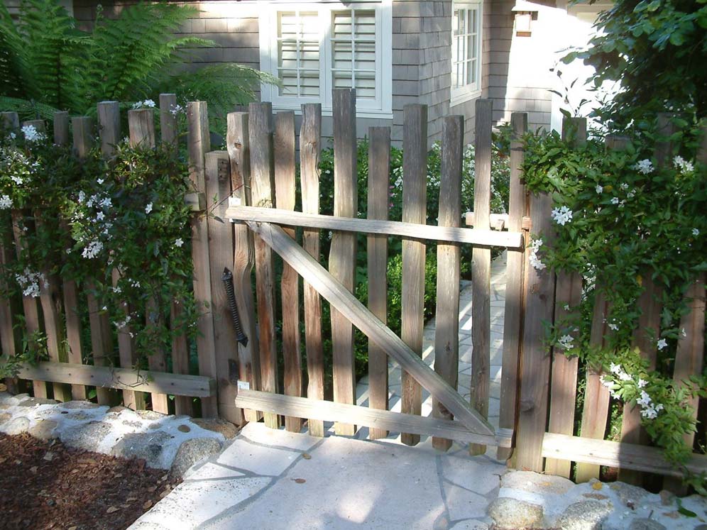 Vined Fence and Gate